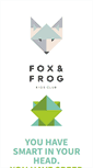 Mobile Screenshot of foxandfrog.com